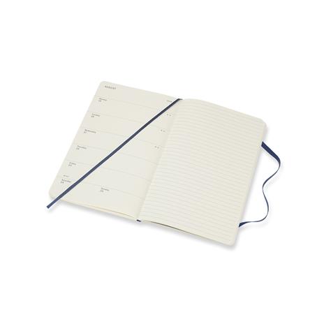 Weekly Notebook. Agenda-taccuino settimanale 2018-2019, 18 mesi, Moleskine large copertina morbida. Blu - 5