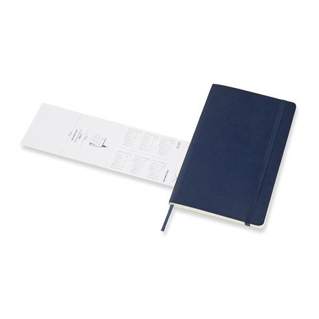 Weekly Notebook. Agenda-taccuino settimanale 2018-2019, 18 mesi, Moleskine large copertina morbida. Blu - 6