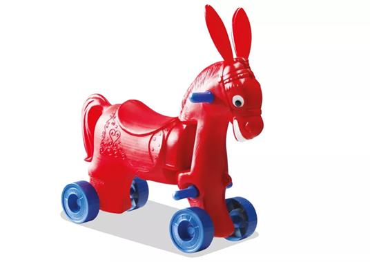 Asinello In Plastica Rosso