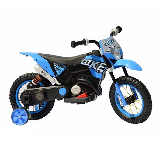 Motocross 6V Blue