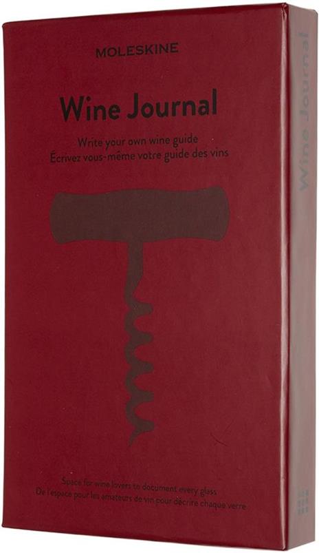 Quaderno Moleskine Passion Wine Journal. Vino