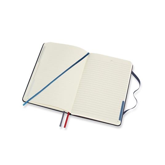 Taccuino Voyageur Travellers Moleskine medium copertina rigida blu. Ocean Blue - 6