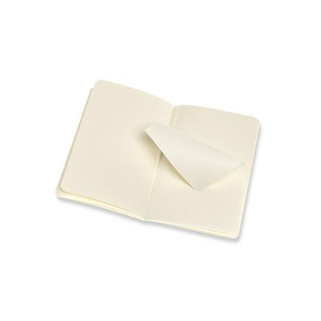 Quaderno Volant Journal Moleskine pocket a pagine bianche arancione-azzurro. Coral Orange-Aquamerine Blue. Set da 2 - 3