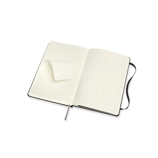 Taccuino Pro Moleskine large copertina rigida nero. Black - 7