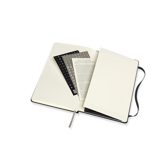 Taccuino Pro Moleskine large copertina rigida nero. Black - 8
