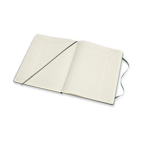 Taccuino Pro Moleskine XL copertina rigida verde. Forest Green - 6