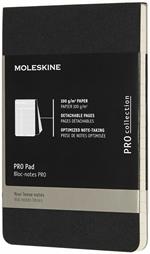 Blocco Pro Pad Moleskine pocket copertina morbida nero. Black