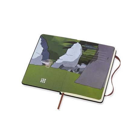 Taccuino Moleskine Looney Tunes Limited Edition pocket a righe. Taz. Nero - 3