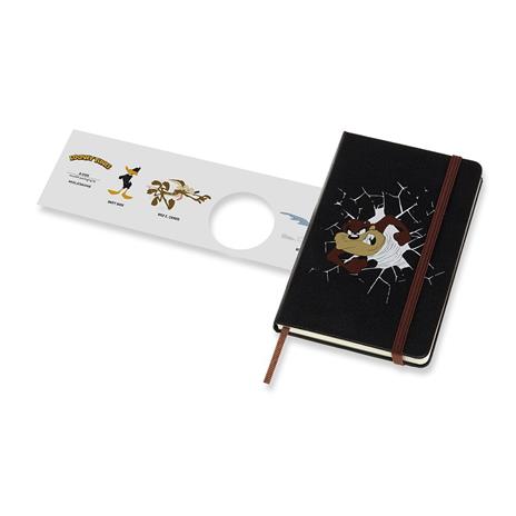 Taccuino Moleskine Looney Tunes Limited Edition pocket a righe. Taz. Nero - 5