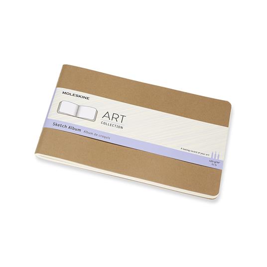 Album per schizzi Art Sketch Album Moleskine large copertina rigida beige. Kraft Brown - 2