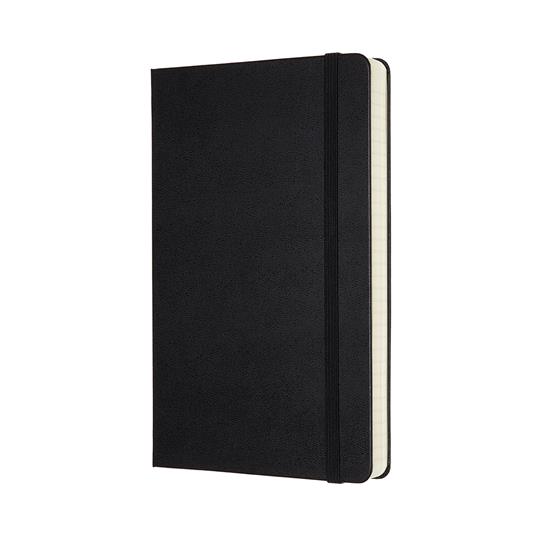 Taccuino Moleskine Expanded large a righe copertina rigida nero. Black - 2
