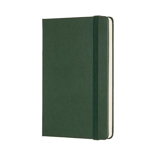 Taccuino Moleskine pocket puntinato copertina rigida verde. Myrtle Green - 2
