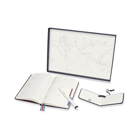 Kit da viaggio Moleskine Voyageur. Taccuino Voyageur con Penna Go Pen - 3