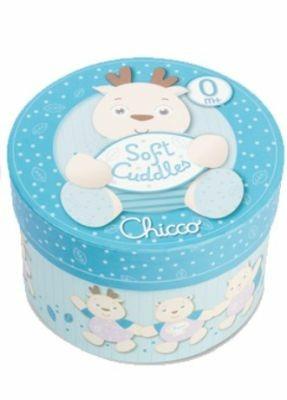 Peluche Renna Azzurra Soft Cuddles Chicco - 3
