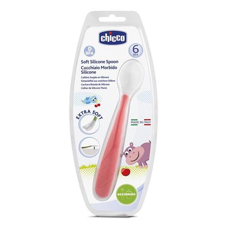 Chicco Cucchiaio morbido in silicone Posate per bambini - 2