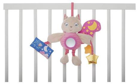 Chicco 7705. Soft Cuddles Pannello Scoiattolo Rosa