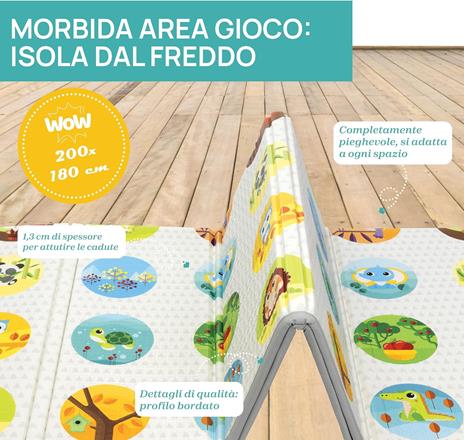 Tappeto Maxi Chicco 2 In 1 200x180 cm (12166) - 4
