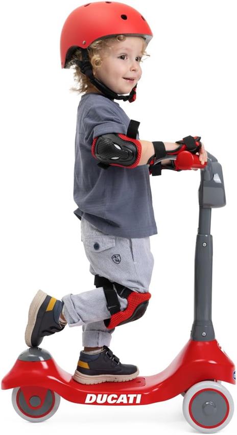 Monopattino Rosso Ducati 2-4 anni - 4