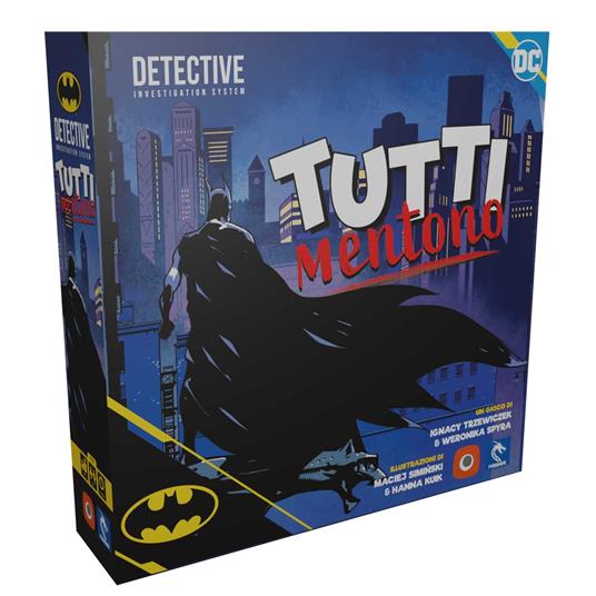 DetectiveE - Batman - Tutti Mentono. Gioco da tavolo