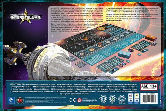 Pendragon - Starship Interstellar - Edizione italiana - Giocoda tavolo, Età 13+, 1-4 Giocatori - 3