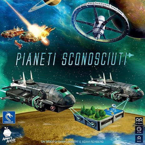 Pendragon Game Studio Pianeti Sconosciuti - Edizione italiana - Giocoda tavolo, Età 10+, 1-6 Giocatori - 2