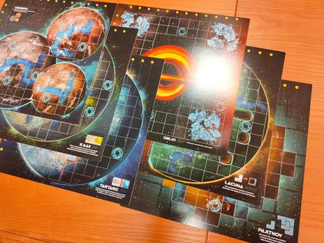 Pendragon Game Studio Pianeti Sconosciuti - Edizione italiana - Giocoda tavolo, Età 10+, 1-6 Giocatori - 5