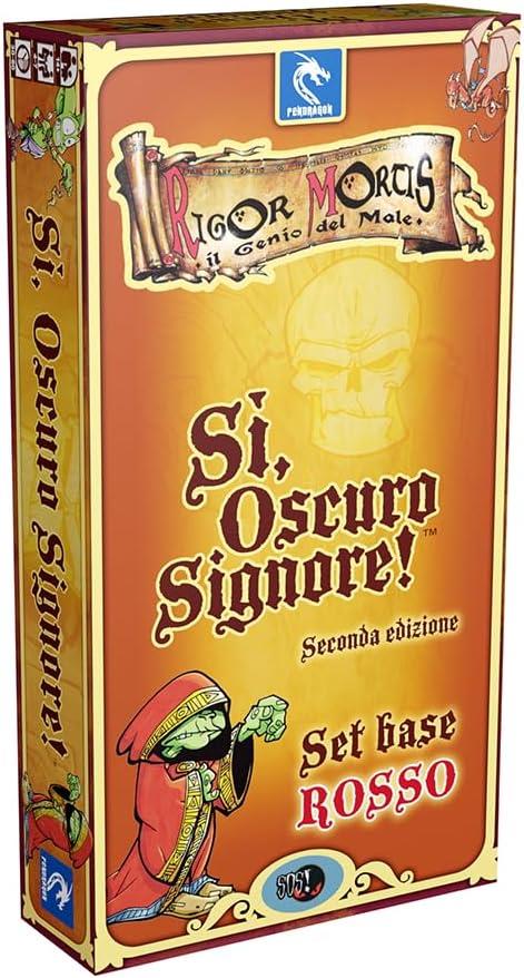 Pendragon Game Studio Sì Oscuro Signore! Scatola Rossa - Edizione italiana - Giocoda tavolo, Età 14+, 4-7 Giocatori