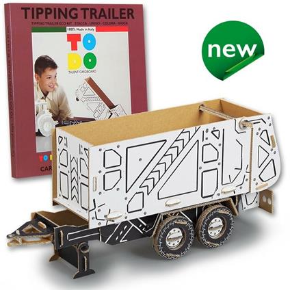 Tipping Trailer ToDo in cartone ecologico da costruire