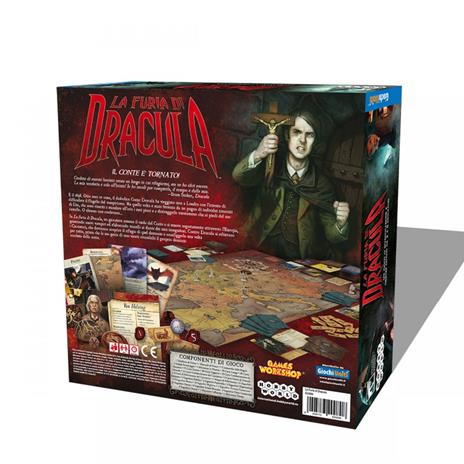 La Furia di Dracula. Seconda Edizione. Gioco da tavolo - 4