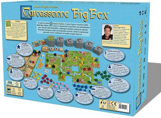 Carcassonne Big Box. Edizione 2017. Gioco da tavolo - 5