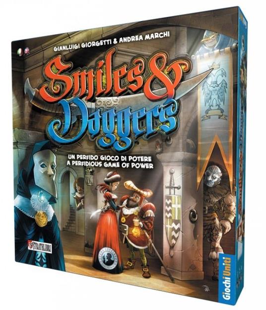 Smiles & Daggers. Gioco da tavolo