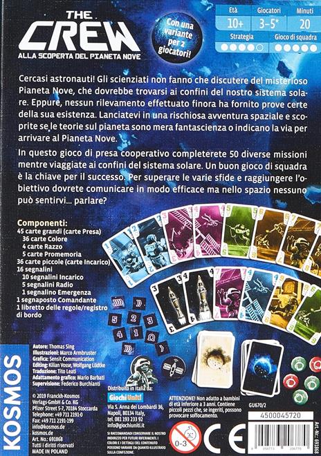 The Crew. Gioco da tavolo - 5