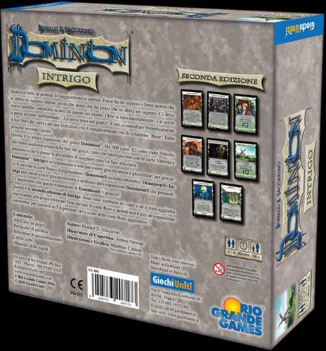 Giochi Uniti Dominion Intrigo Seconda Edizione - 2