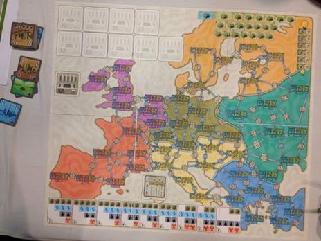 Alta Tensione:Europa/ Nord America. Gioco da tavolo - 3
