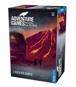 Giocattolo Adventure Game - LIsola Vulcanica. Gioco da tavolo Giochi Uniti