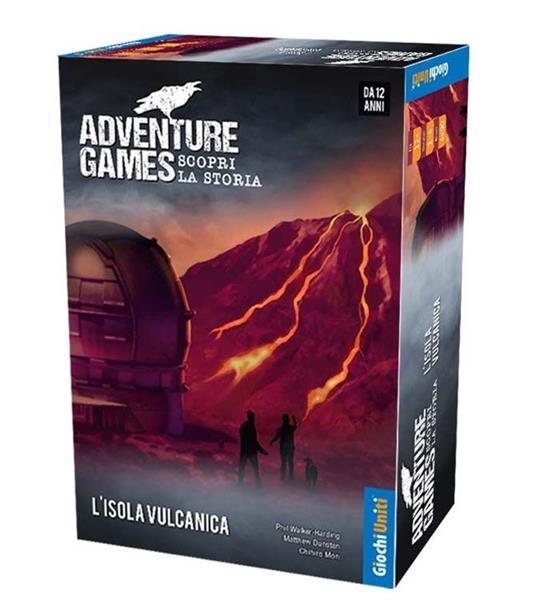 Adventure Game - LIsola Vulcanica. Gioco da tavolo