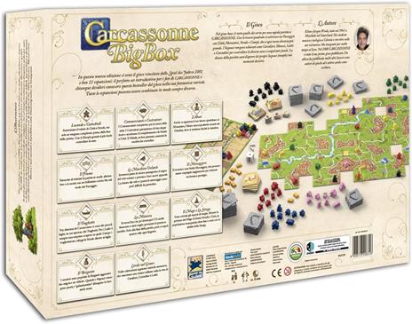 Carcassonne Big Box. Gioco da tavolo. Ediz. 2002 - 3