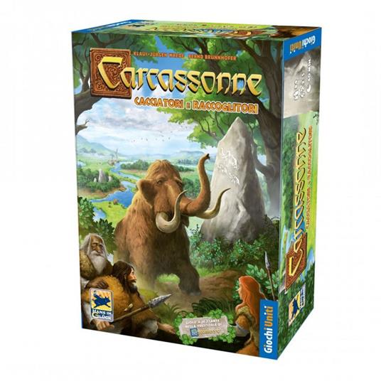 Carcassonne: cacciatori e raccoglitori. Gioco da tavolo
