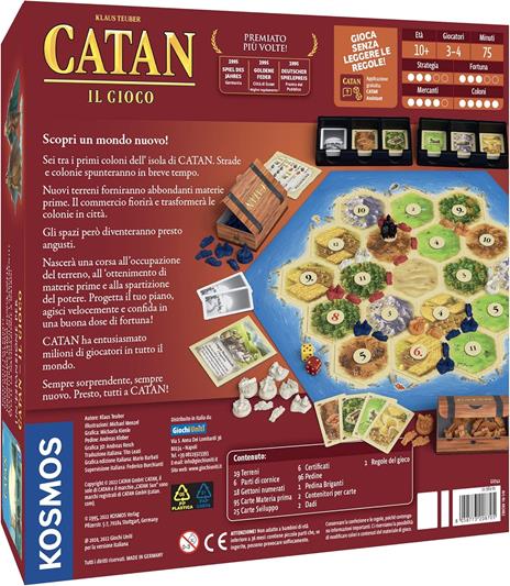 Catan base. Gioco da tavolo. Ediz. Eco 2022 - 2