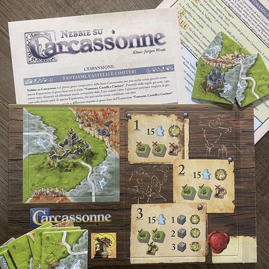 Nebbie su Carcassonne. Gioco da tavolo - 4