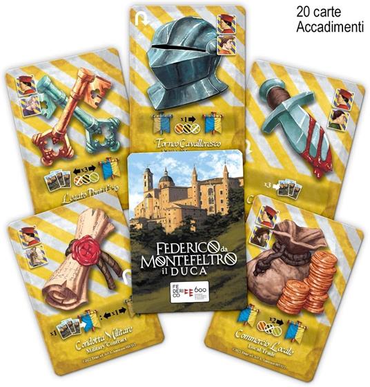 Federico Di Montefeltro - Il Duca. Gioco da tavolo - 4