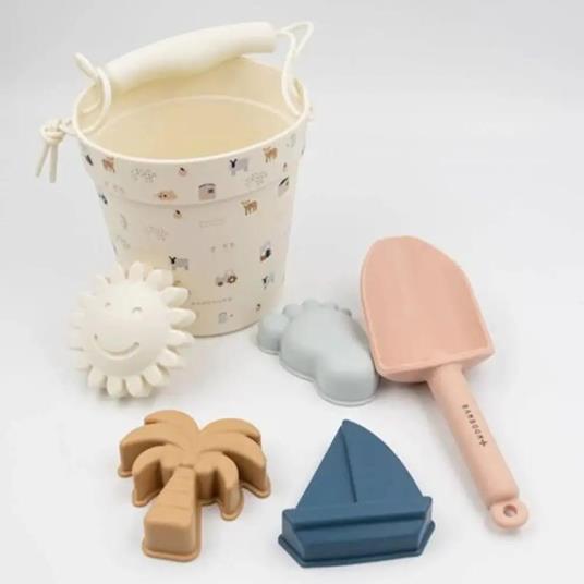 Bamboom Set Spiaggia Morbido Secchiello Con Accesori  The Farm