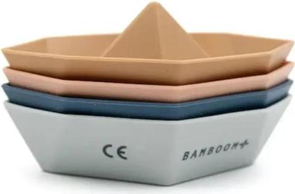 Bamboom Barchette per Bagnetto Multicolor Set 4 Pezzi