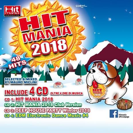 Hit Mania 2018 (Box Set + Rivista) - CD Audio