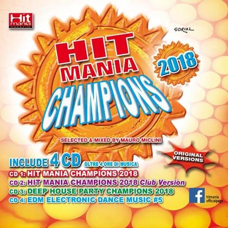 Hit Mania Champions 2018 (Box Set + Rivista) - CD Audio