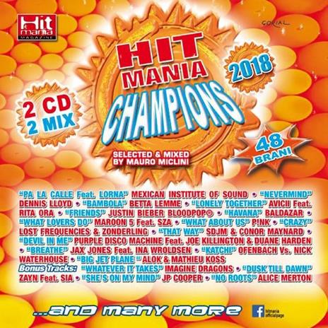 Hit Mania Champions 2018 ( + Rivista) - CD Audio