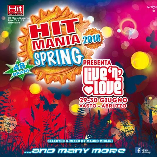 Hit Mania Spring 2018 ( + Rivista) - CD Audio