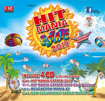 Hit Mania Estate 2019 ( + Rivista) - CD Audio