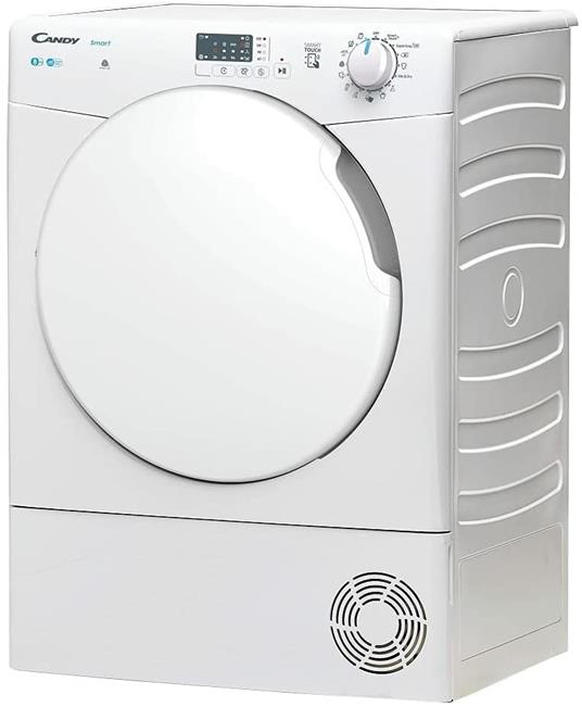 Asciugatrice CSE C8LF-S Da 8 Kg - Classe B A Condensazione, Compatta 58,5 Cm - Bianco - Foto 5