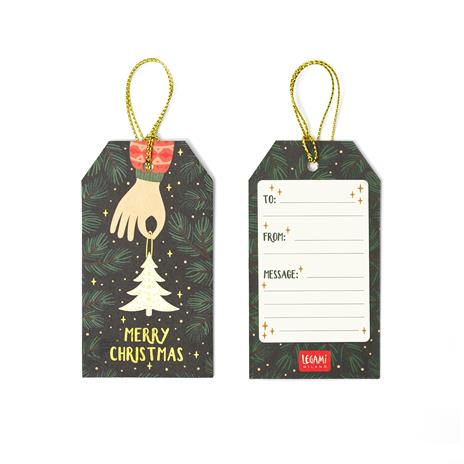 Etichetta Natale Legami Gift Tag. Happy Christmas - 6